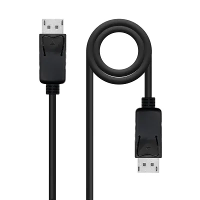 Nanocable Cable DisplayPort 1.4 CCS DP/M a DP/M 3m Negro