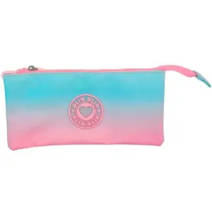 Toybags Estuche Triple Blin Blin Gradient Pink 11x23x5cm Impermeable