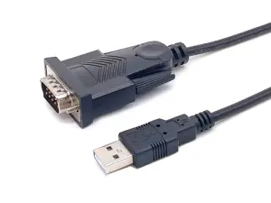 CABLE USB 2.0 A SERIE RS232 EQUIP 1.5M COMPATIBLE WINDOWS 7/8/10/11 LINUX MAC OS