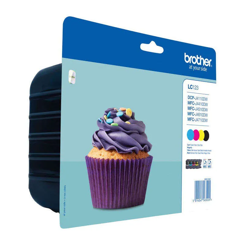 Brother Pack De Tinta BK/C/M/Y Para MFC-J4410DW/J4510DW