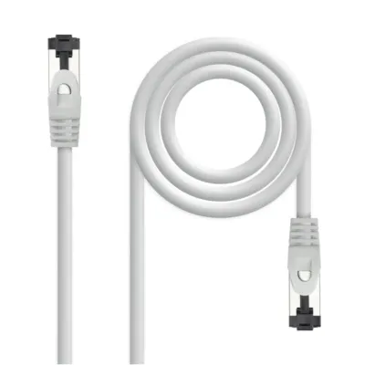 Nanocable Cable red Cat. 8.1 2GHZ SSTP Gris 10m