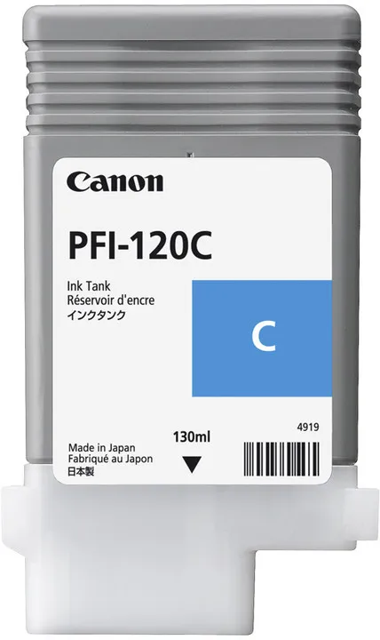 Canon PFI120 Cyan Cartucho de Tinta Original - 2886C001