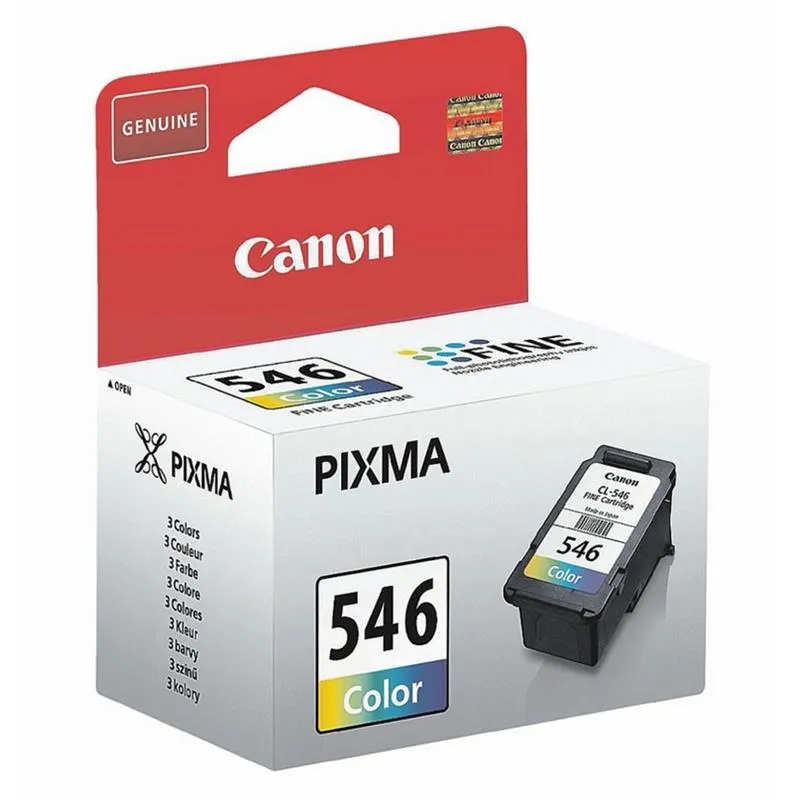 Canon Tinta Tricolor CL 546 para Impresoras PIXMA MG 2450/2550