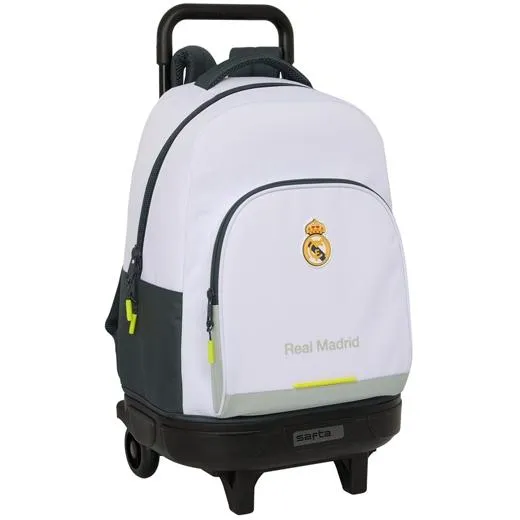 Safta Mochila Gde. C/Ruedas Compact Extraible Real Madrid Equipación 25/26