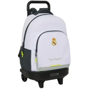 Safta Mochila Grande Con Ruedas Compacta Extraíble Real Madrid Equipación 25/26
