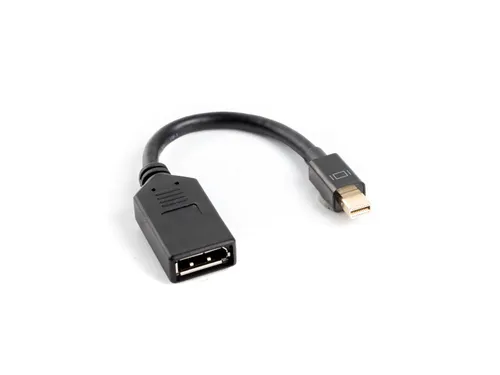 Lanberg Ad-0003-Bk Cable Displayport 0,12 M Mini Displayport Negro