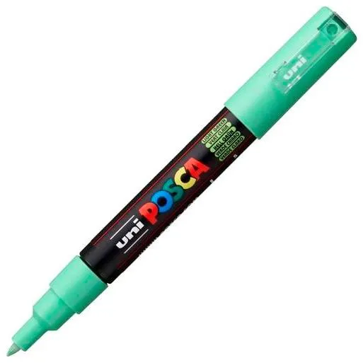 Posca Marcador  Pc-1M No Permanente Punta Fina 0.7-1Mm Verde Claro