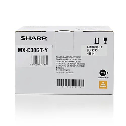 Sharp Toner Amarillo MXC-250F, 300P, 300W, 301W, 300 Series