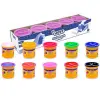 Jovi Plastilina Soft Dough 110g Negro Estuche 5 Unidades