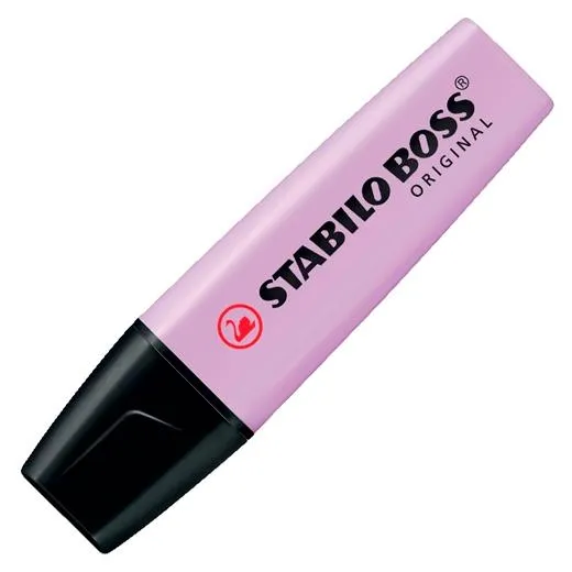 Stabilo Marcador Fluorescente Boss Original Violeta Pastel