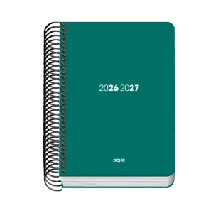 Dohe Agenda Escolar 26/27 A6 Día Página Papel Offset 70g Cubierta Cartón Verde
