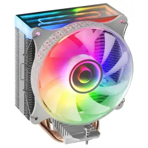 Mars Gaming MCPU-VR White Ventilador ARGB con Disipador de CPU, 4 Headpipes, TDP 180W
