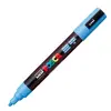 Posca Marcador PC-5M No Permanente Punta Forma De Bala 1,8 - 2,5 mm Azul Cielo