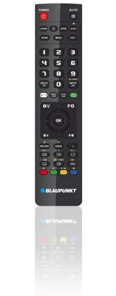 Blaupunkt Mando Universal Para Panasonic - Preconfigurado - Alimentacion A Pilas - Control Por Infrarrojos - Color Negro