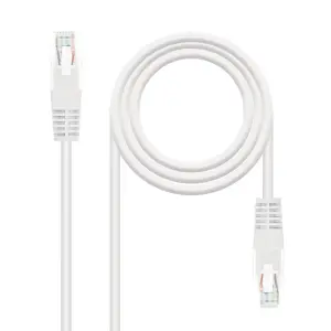 Nanocable Cable de Red RJ45 Cat.6 UTP AWG24 0.50m Blanco