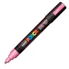 Posca Marcador PC-5M No Permanente Punta Forma De Bala 1,8 - 2,5 Mm Rosa Metálico