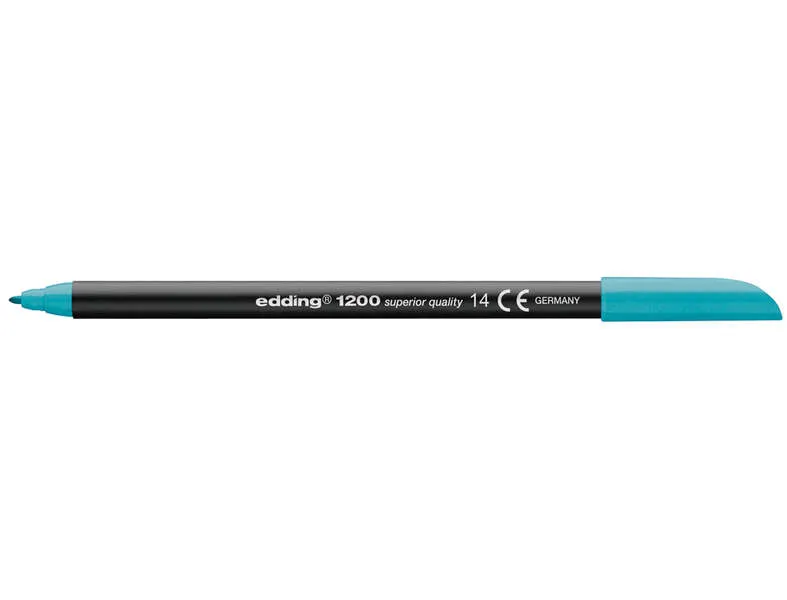 Edding Rotulador 1200 Punta Fina Azul Turquesa