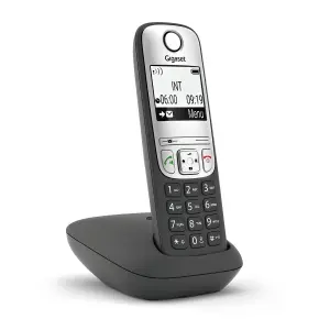 Gigaset A690 Teléfono Inalámbrico DECT con Identificador de Llamadas y Manos Libres, Negro