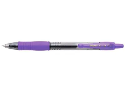 Pilot Bolígrafo Retráctil Tinta Gel Azul G-2 0.7 Violeta