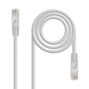 Nanocable Cable de Red RJ45 LSZH Cat.6a UTP AWG24 3m Color Gris