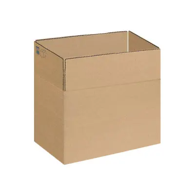 Dohe Cajas de Embalaje 4 Solapas 400x290x220mm Cartón Canal 3mm Resistente