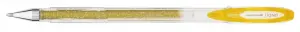 Uniball Signo Sparkling UM-120SP Bolígrafo Gel 1mm Tinta Pigmentada Oro Efecto Purpurina
