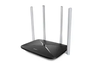 Mercusys Router Inalámbrico AC1200 Dual Band 5 Puertos 10/100Mbps 4 Antenas 5dBi