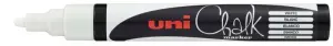 Uni-ball PWE-5M Marcador de Tiza Líquida Punta Cónica 1.8-2.5mm Color Blanco