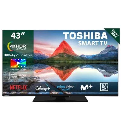 Toshiba 43" 43UV3463DG UHD Smart TV con Peana