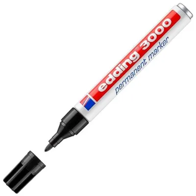 Edding Marcador Permanente 3000 Negro