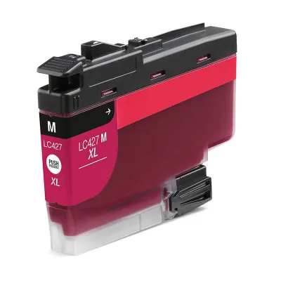 Brother LC427XL Cartucho de Tinta Pigmentada Magenta - Reemplazo LC427XLM