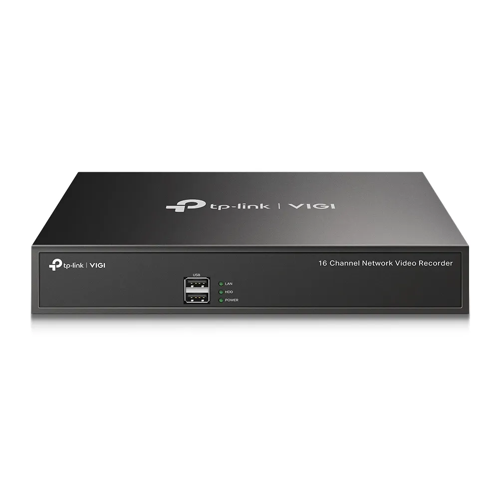 TP-Link VIGI NVR1016H Grabadore De Vídeo En Red (NVR) Negro