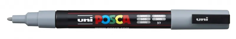 Posca Marcador PC-3M Punta Cónica 0,9 - 1,3 mm Gris