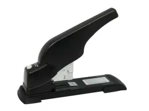 Ingraf Grapadora para Gruesos - Capacidad para 200 Hojas - Sistema de Grapado Facil - Admite Grapas de Diferentes Tamaños - Color Negro