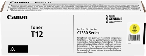 Canon T12 Amarillo Cartucho De Toner Original - 5095C006