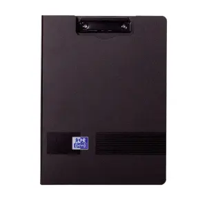 Oxford Carpeta Live & Go con Pinza Metálica en Polifoam - Negro