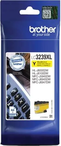 Brother Lc3239Xl Amarillo Cartucho De Tinta Original - Lc3239Xly