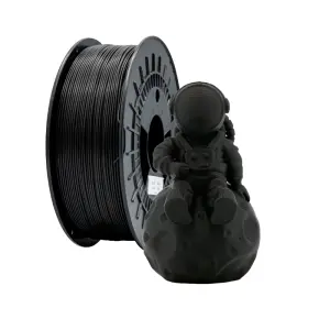 3D Filamento 3D PLA Tough 1.75mm 1kg Bobina Color Negro