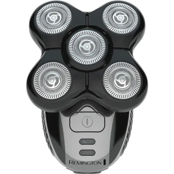 Remington RX5 Afeitadora para Cabeza con 5 Cabezales Rotativos y Batería Recargable - Negro