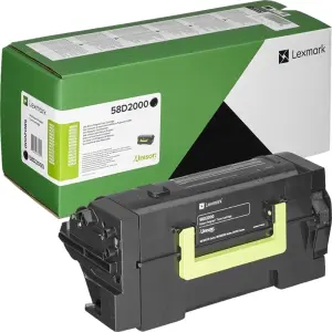 Lexmark Cartucho de Tóner Negro Original para MS725/MS821/MS822/MS823/MS825/MS826/MX721/MX722/MX822/MX826