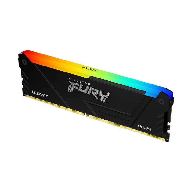 Kingston Fury Beast RGB 16GB DDR4 3200MHz CL16 Memoria RAM