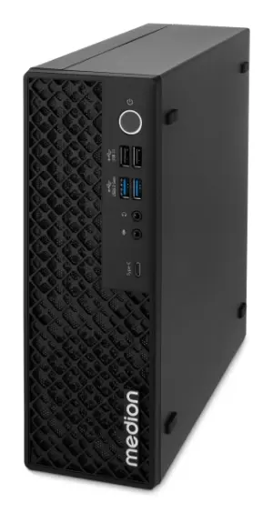 Medion PICOWORX T80III Mini Ordenador Intel Core Ultra 5, 16GB RAM, 512GB SSD, HDMI, USB-C, WIFI6, Bluetooth, Negro