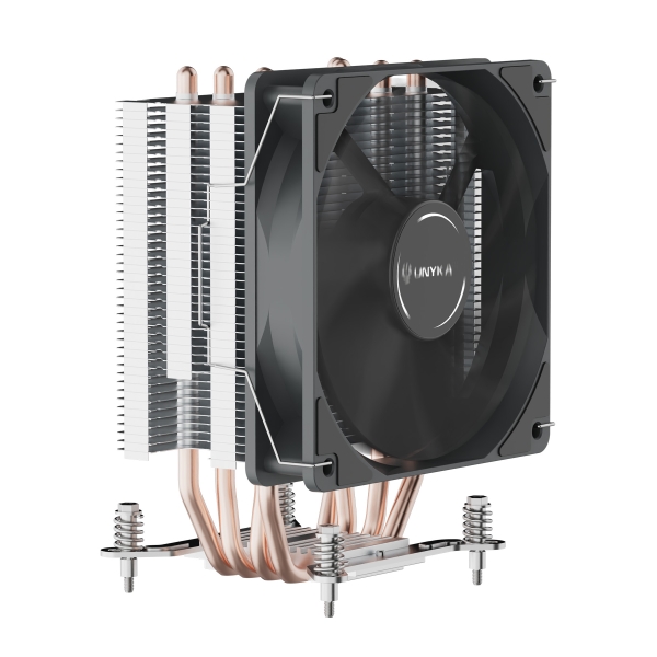 Unykach Unycool H40 Argb Disipador Cpu - Multisocket Universal - Ventilador 120Mm - Color Negro