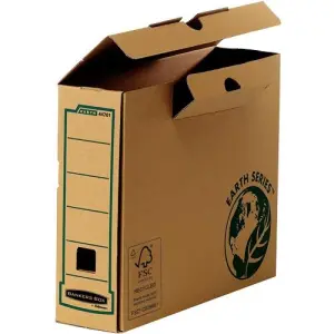 Fellowes Caja De Archivo Definitivo 80mm A4 Earth Series Natura