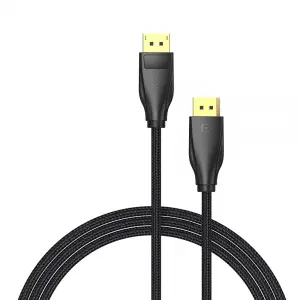 Vention Cable DisplayPort 1.4 8K DP a DP Trenzado 2m Negro