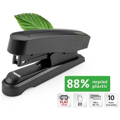 Novus Grapadora B10FC Profesional Re+New con 200 Grapas No.10 Negra