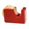 FIXO CINTA ADHESIVA JUNIOR ROLLO 19MM X 33M + PORTARROLLOS DISPENSADOR CARAMELO