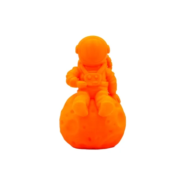 Filamento 3D Pla - Diametro 1.75Mm - Bobina 1Kg - Color Naranja Fluorescente