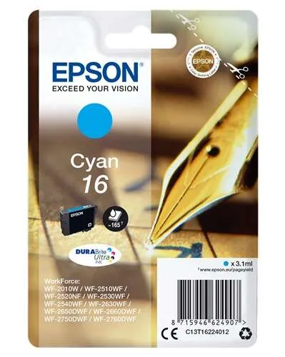 Epson T1622 Cartucho de Tinta Original Cyan