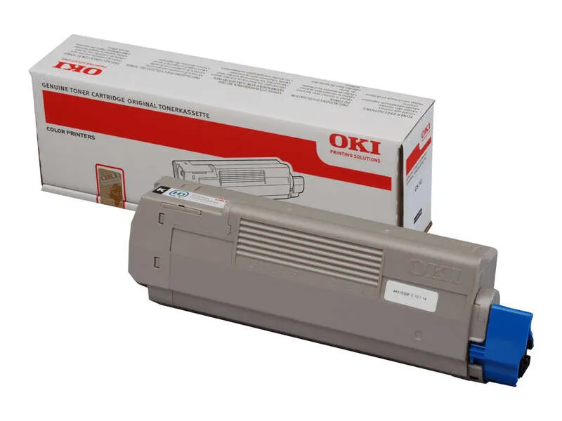 Oki C610 Negro Cartucho De Toner Original - 44315308